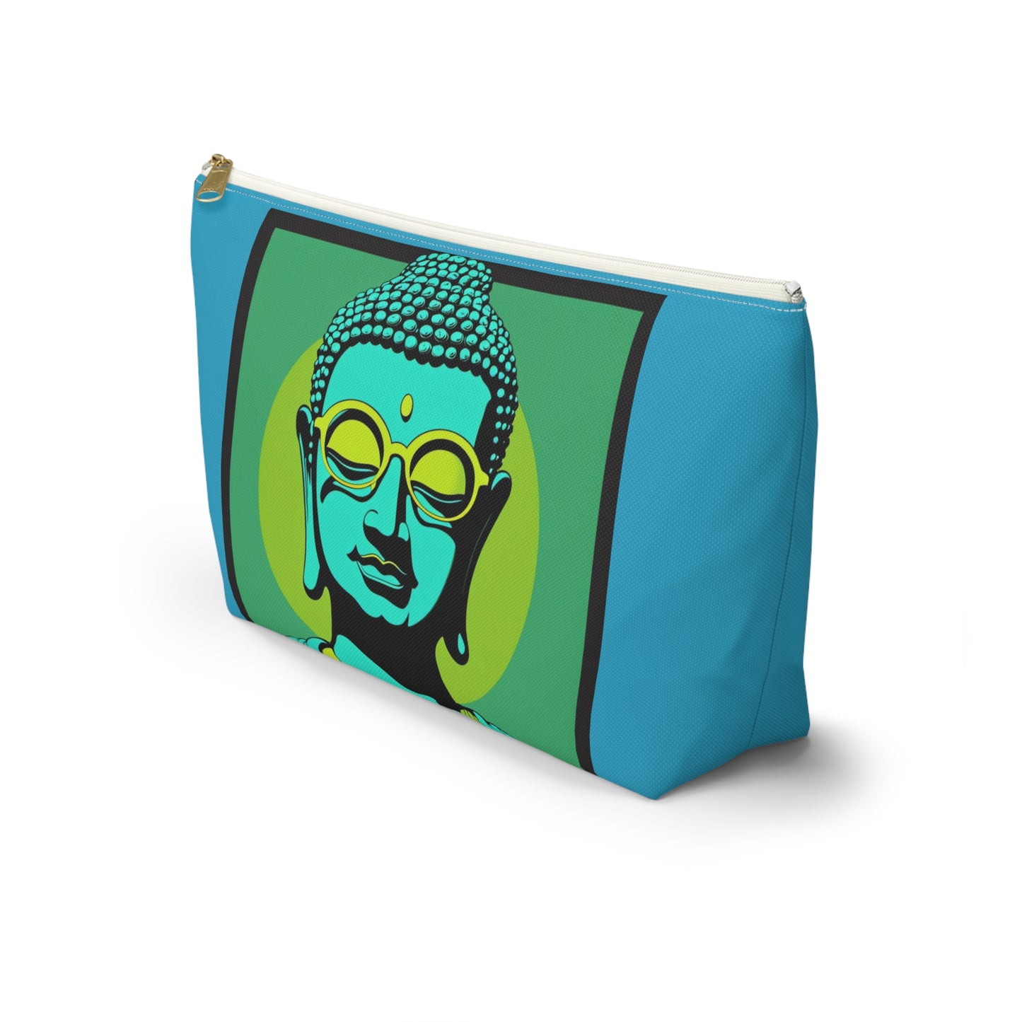 Pop Art Zen Buddha Accessory Pouch