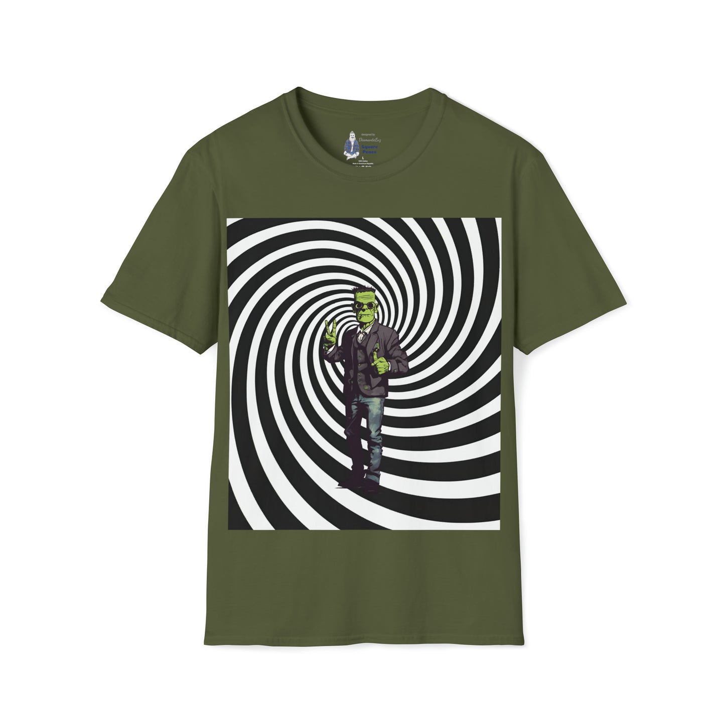 Peace Sign Frankenstein T-Shirt