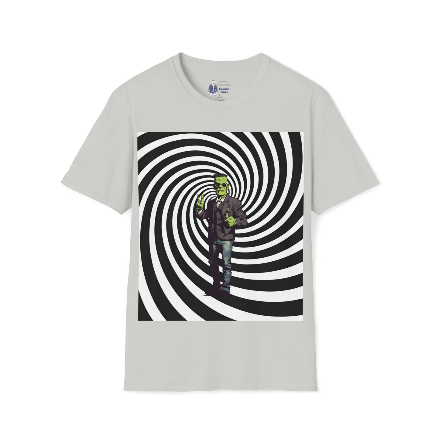 Peace Sign Frankenstein T-Shirt
