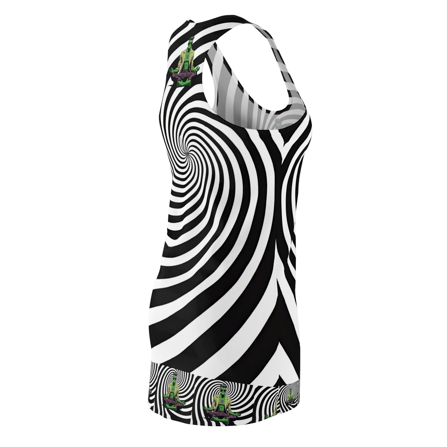 Meditating Frankenstein Racerback Sleeveless for Halloween