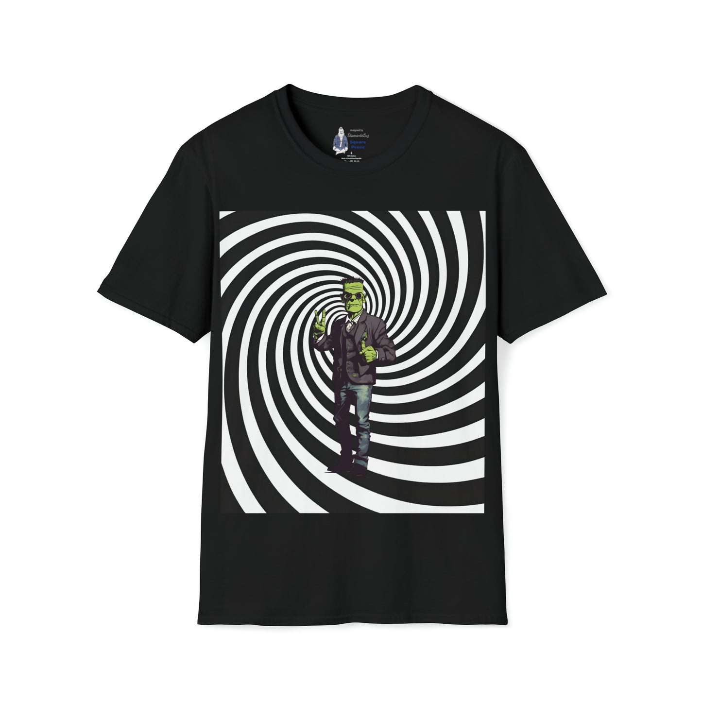 Peace Sign Frankenstein T-Shirt