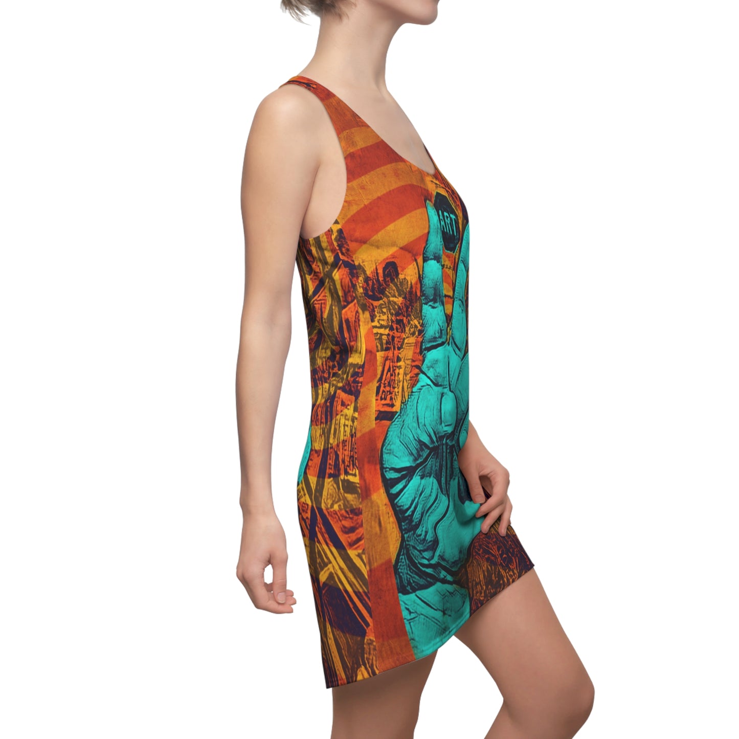 Peace and Art Racerback Dress