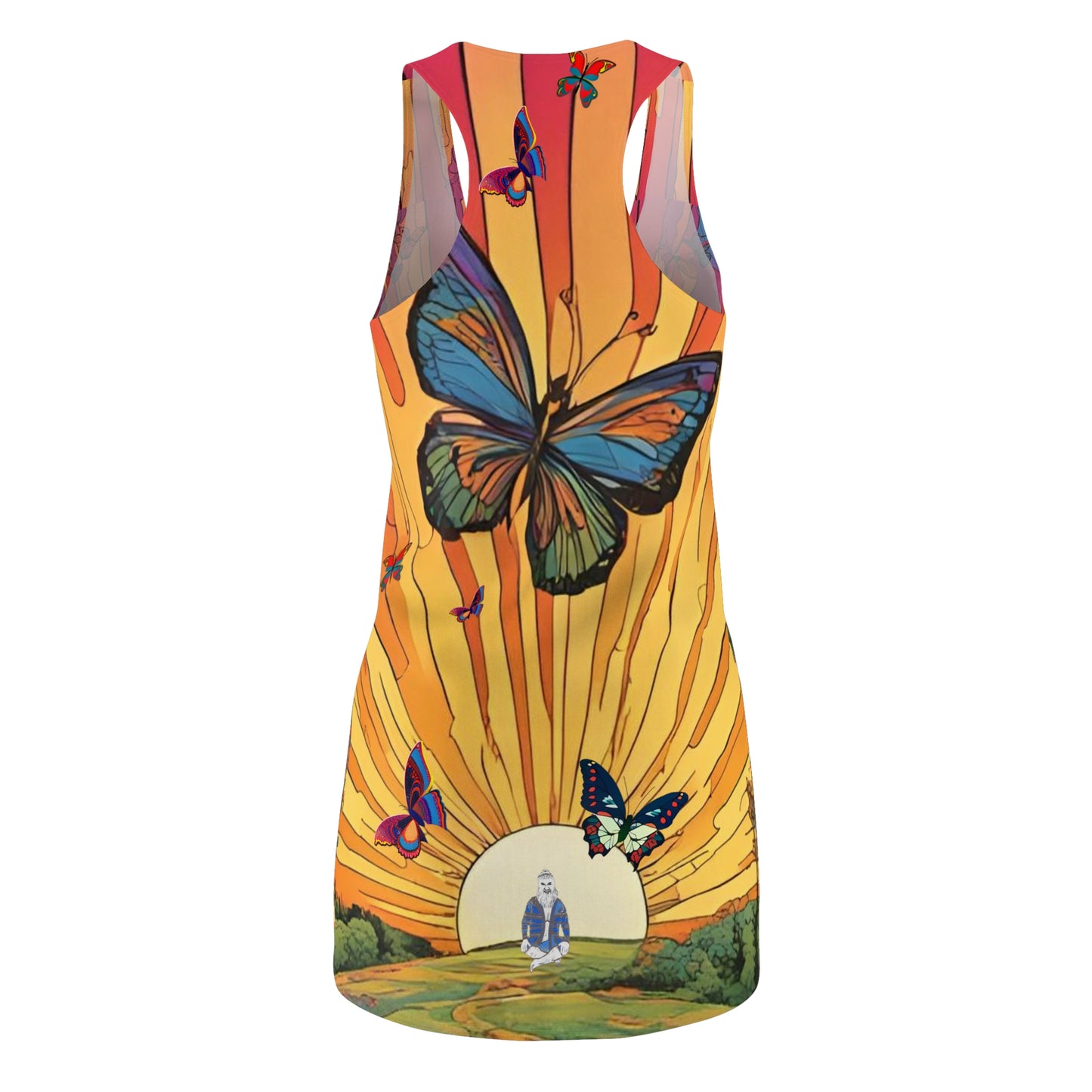 Path to Peace Racerback Sleeveless Dress