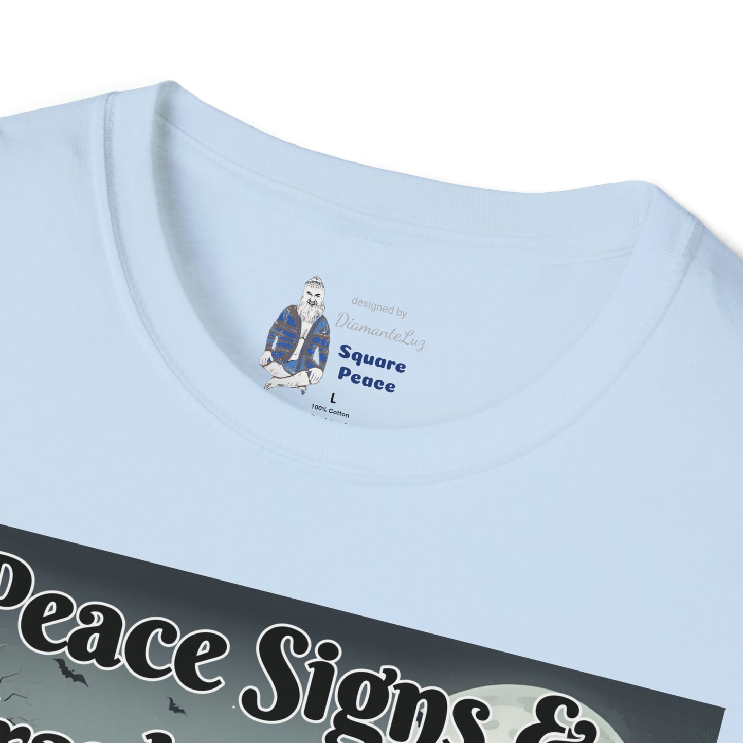 Peace Signs & Frankensteins T-Shirt for Halloween