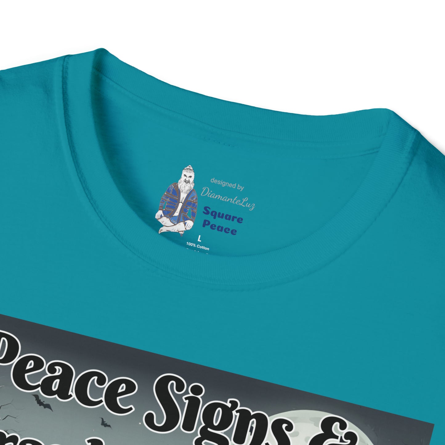 Peace Signs & Frankensteins T-Shirt for Halloween