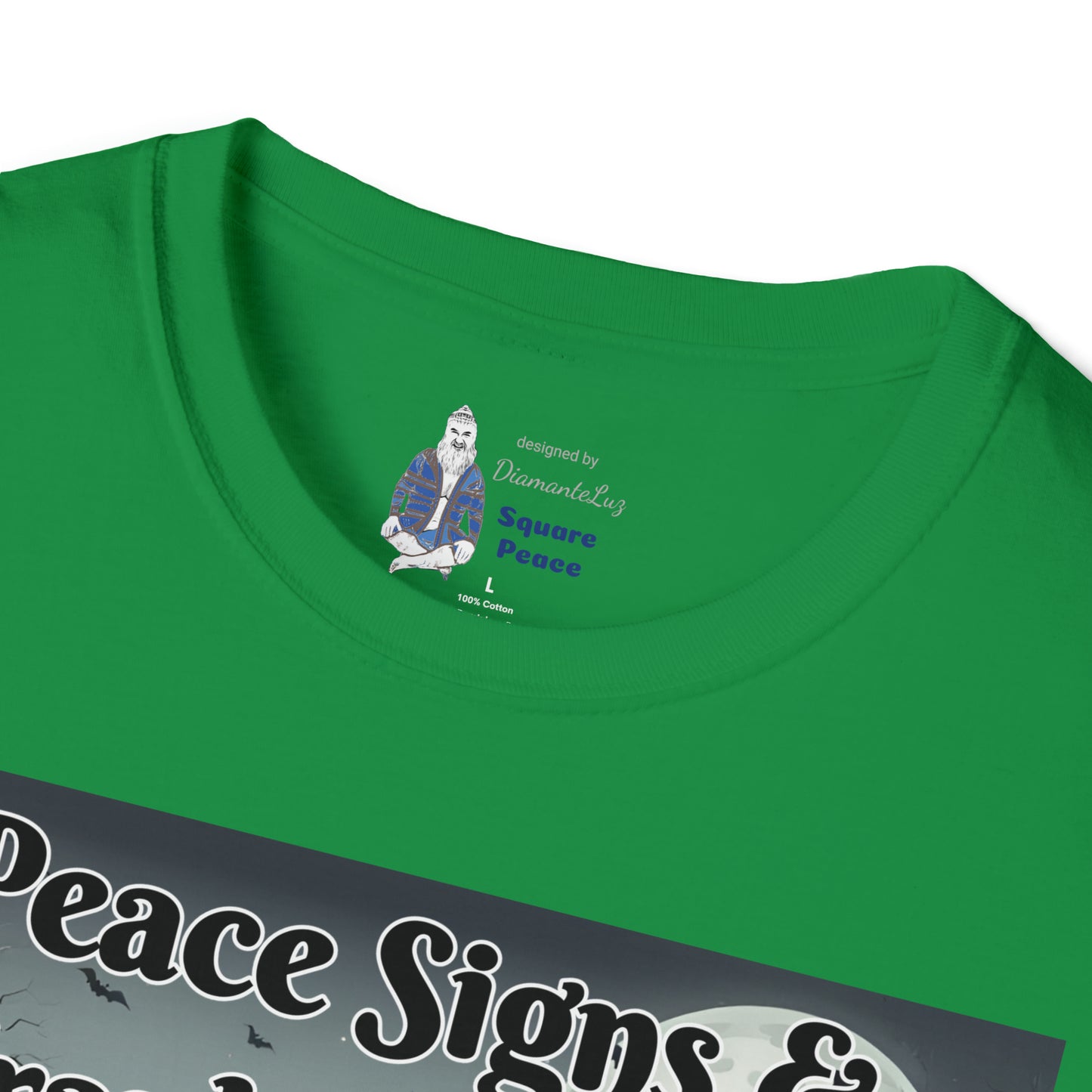 Peace Signs & Frankensteins T-Shirt for Halloween