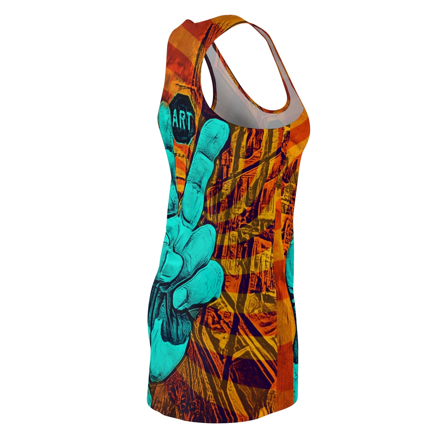 Peace and Art Racerback Dress
