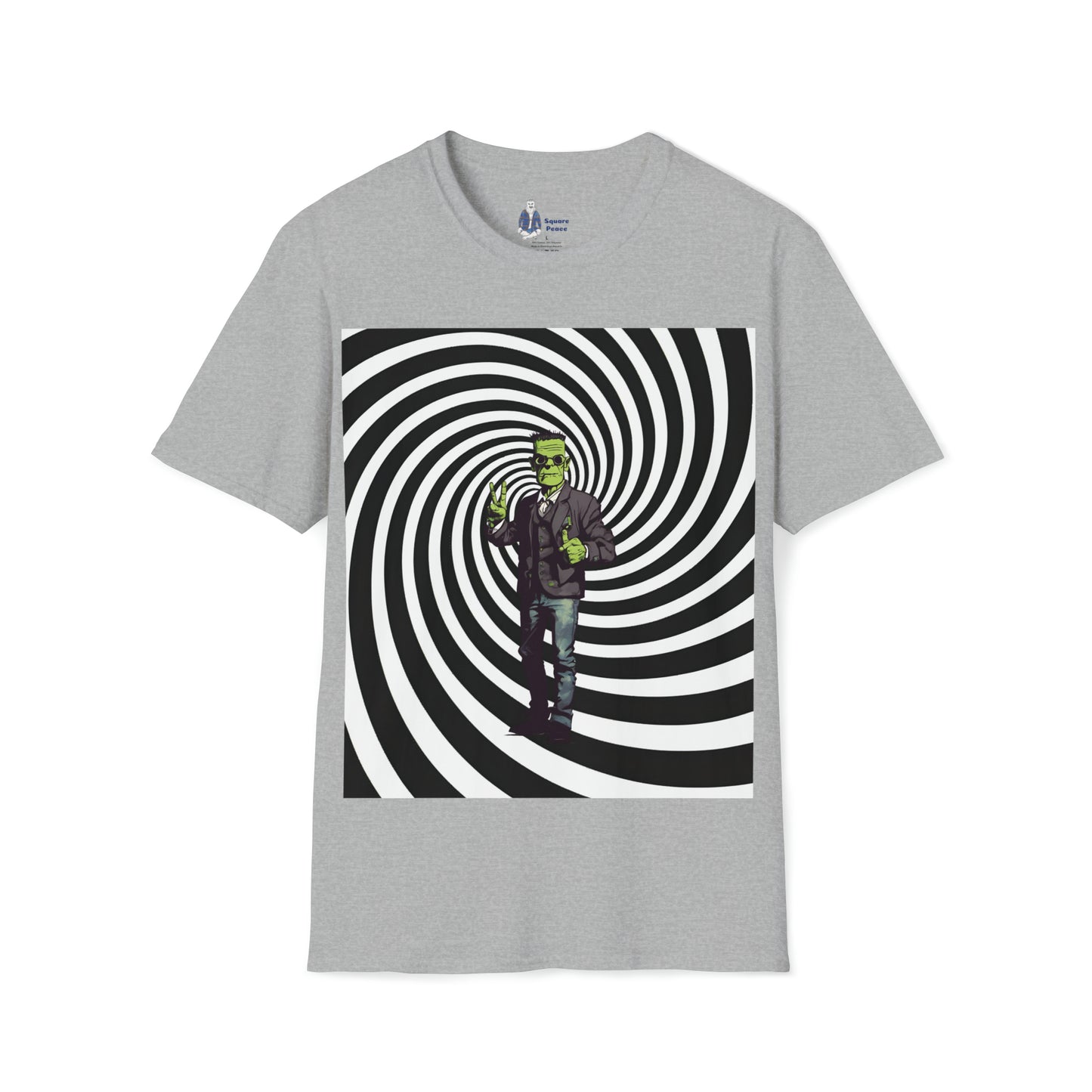 Peace Sign Frankenstein T-Shirt