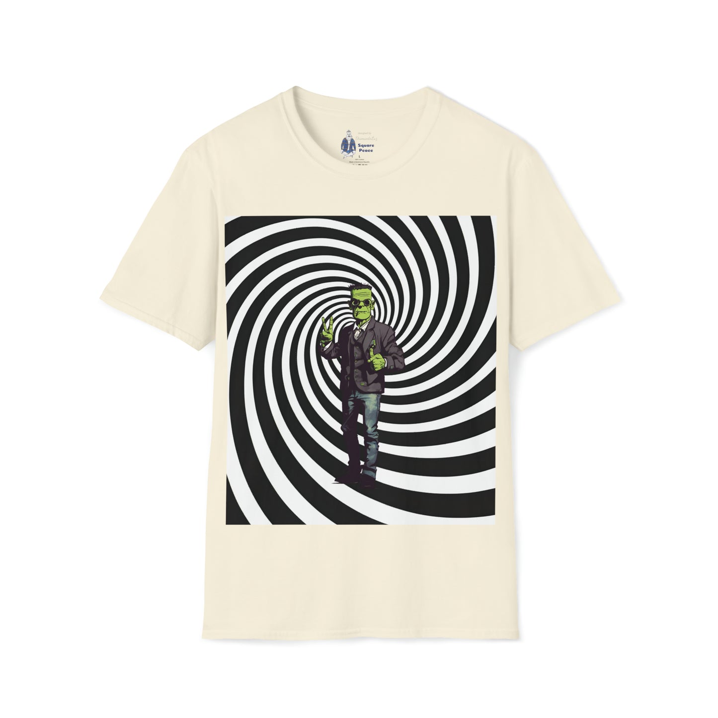 Peace Sign Frankenstein T-Shirt