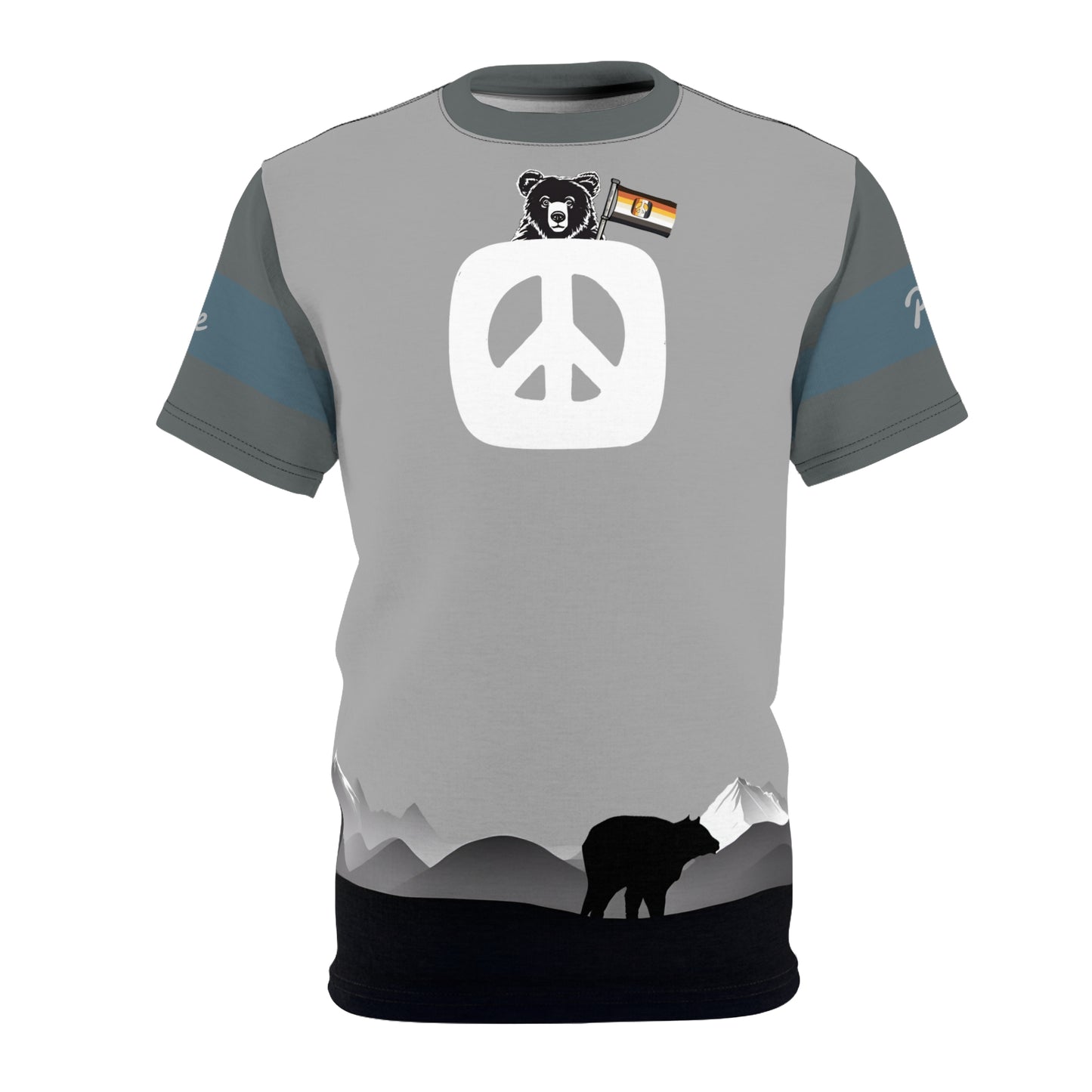 Peace Bear Silhouette Tee