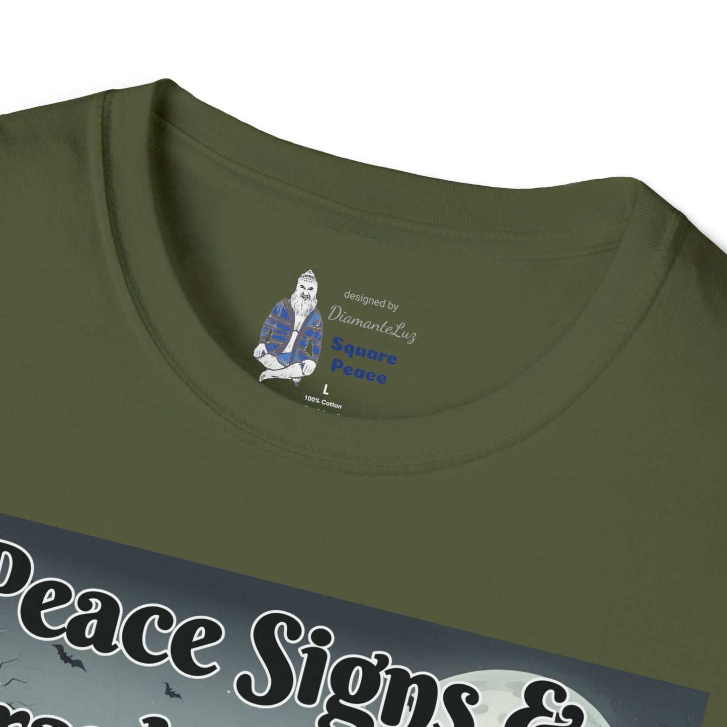 Peace Signs & Frankensteins T-Shirt for Halloween