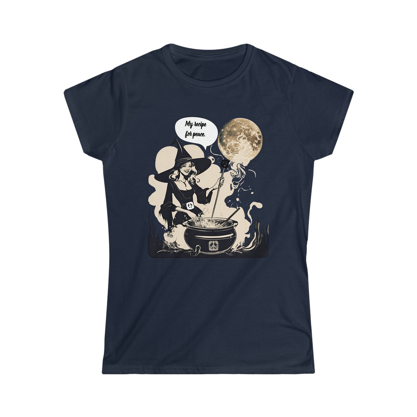 Recipe for Peace Women's Softstyle Tee for Halloween