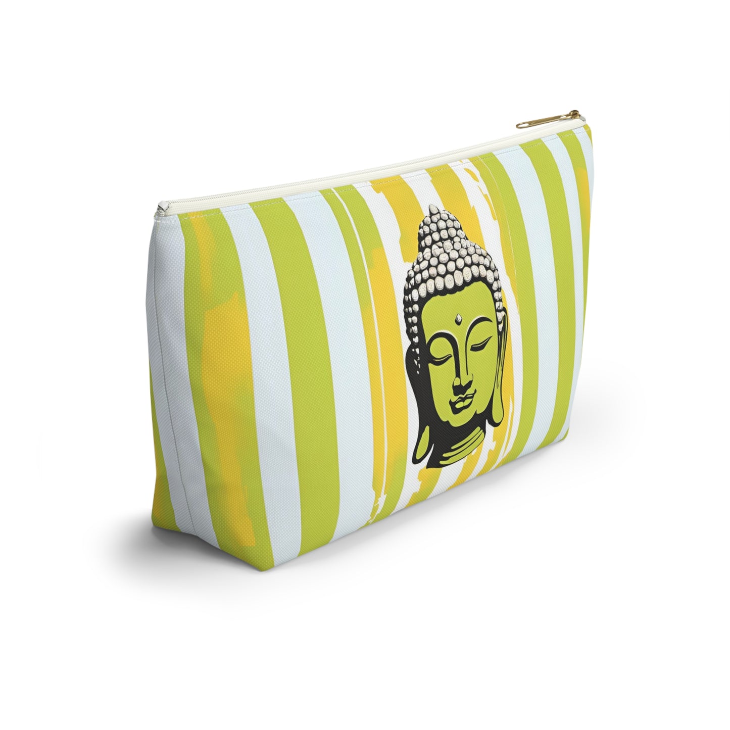 Zen Pop Art Buddha Accessory Pouch w T-bottom