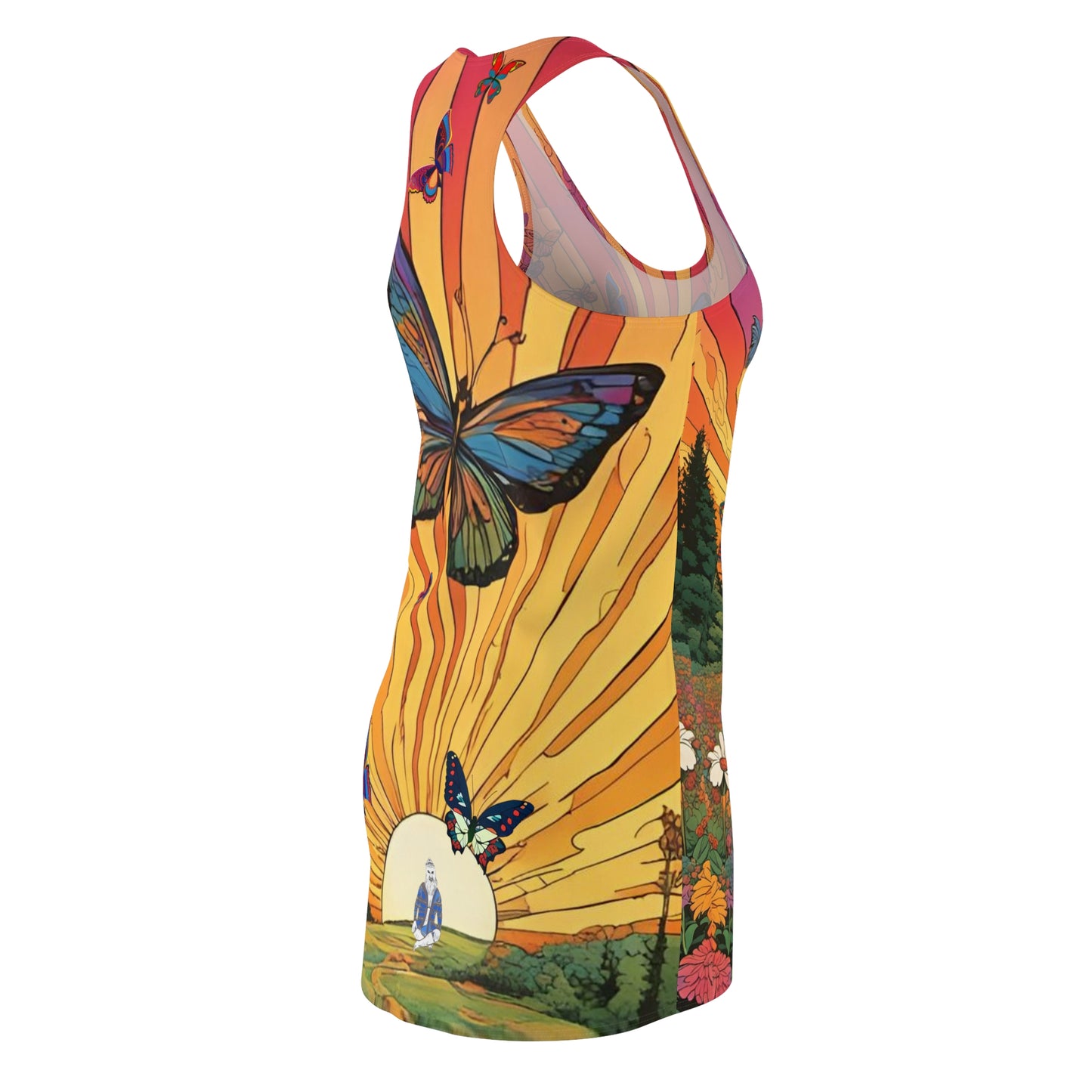 Path to Peace Racerback Sleeveless Dress