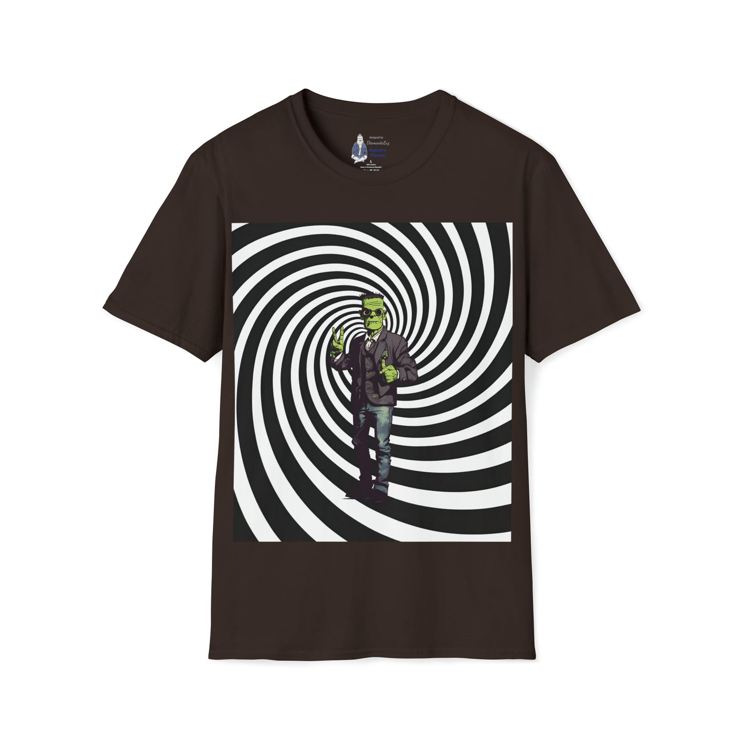 Peace Sign Frankenstein T-Shirt
