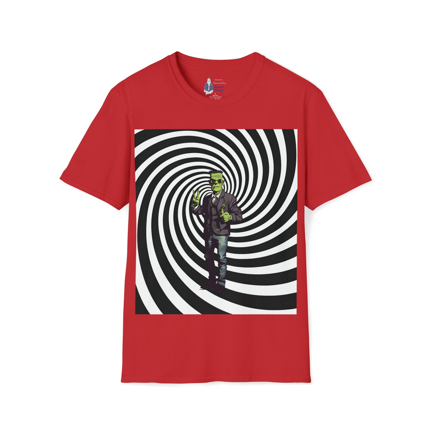 Peace Sign Frankenstein T-Shirt