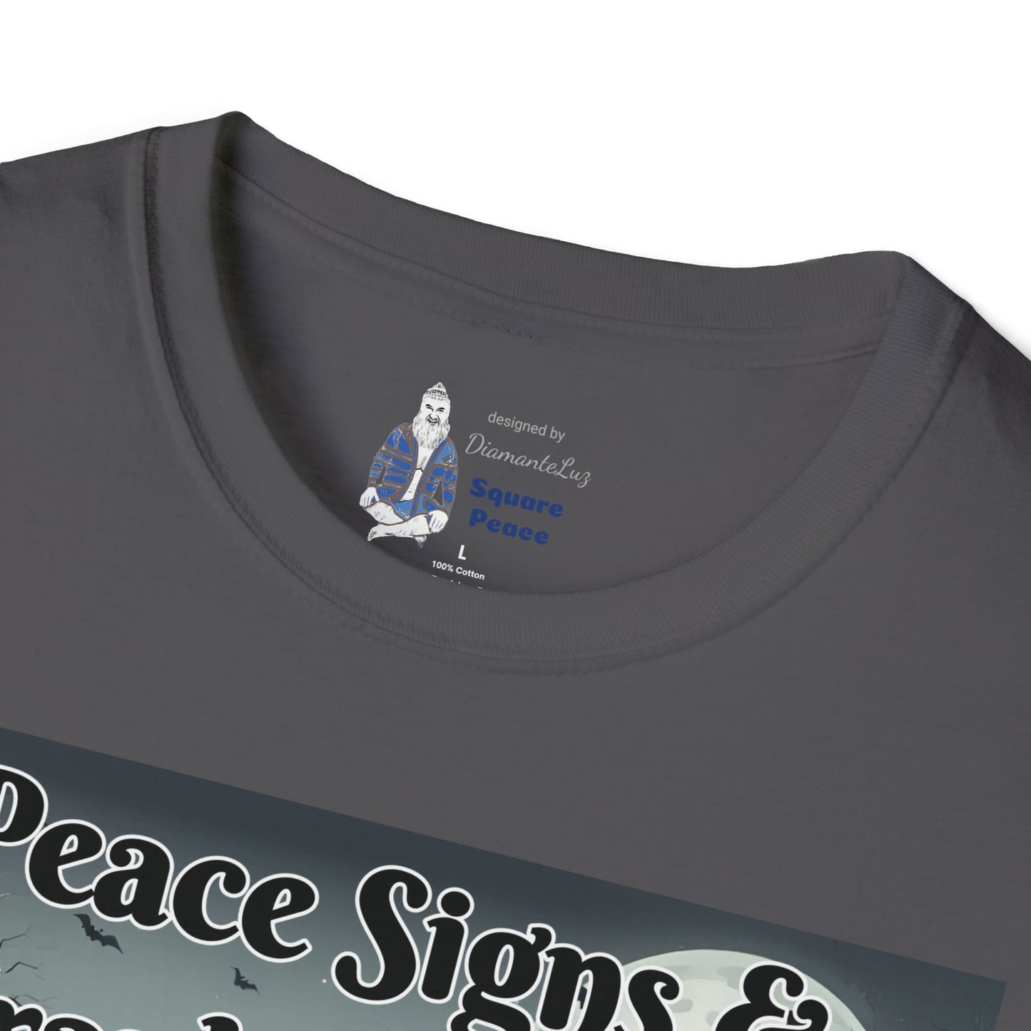 Peace Signs & Frankensteins T-Shirt for Halloween