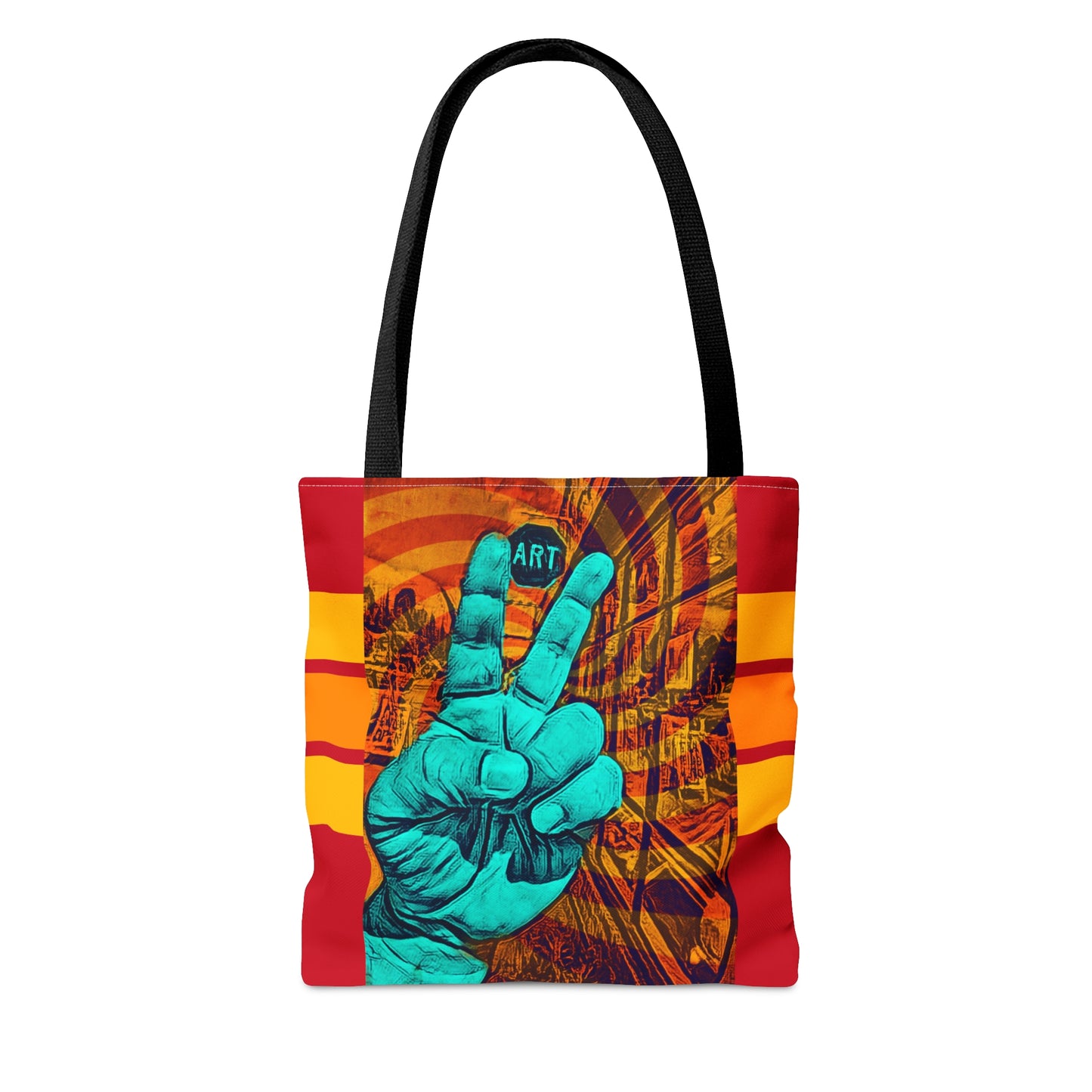 Peace & Art Tote Bag