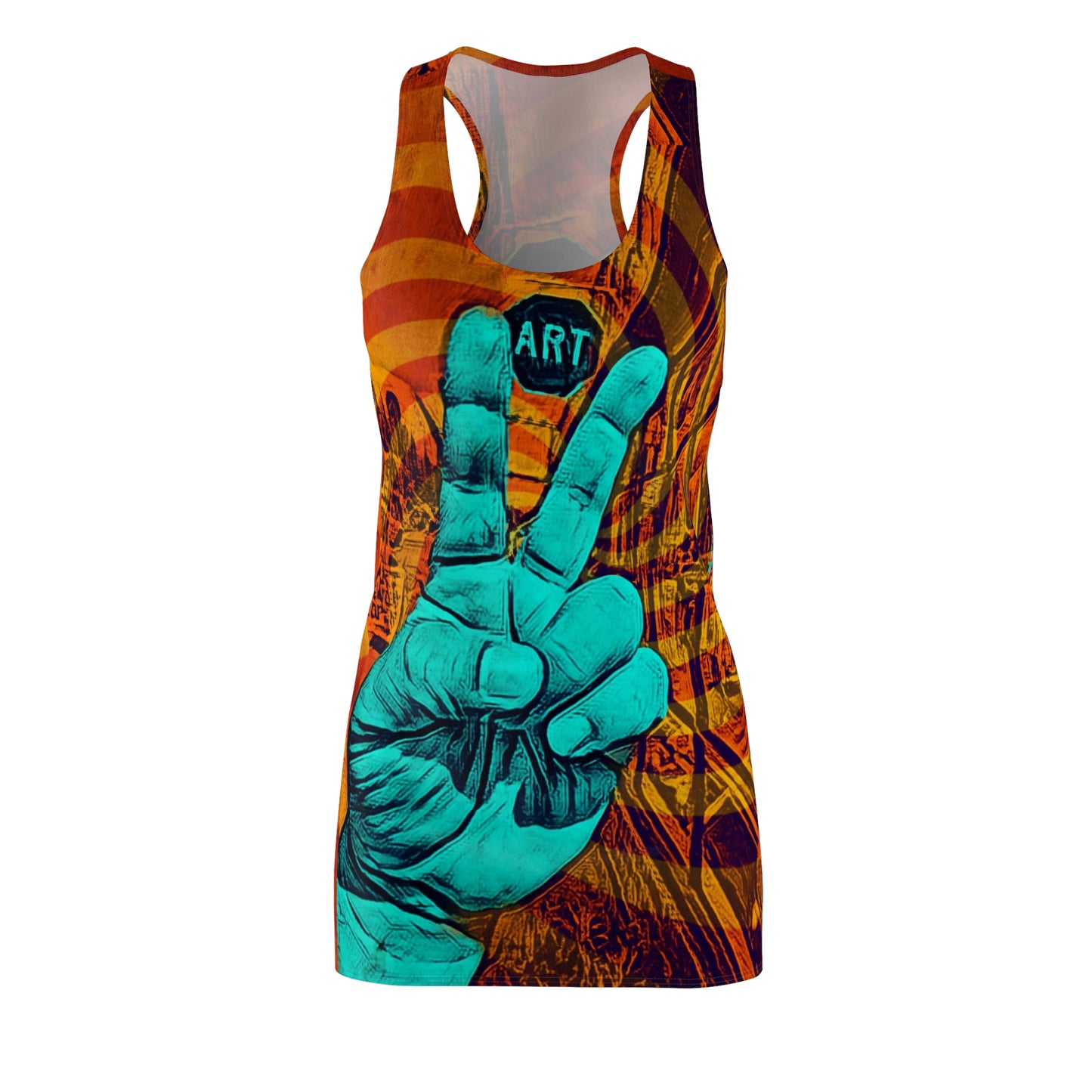 Peace and Art Racerback Dress