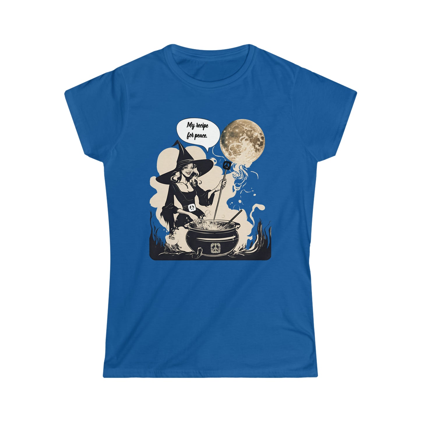 Recipe for Peace Women's Softstyle Tee for Halloween