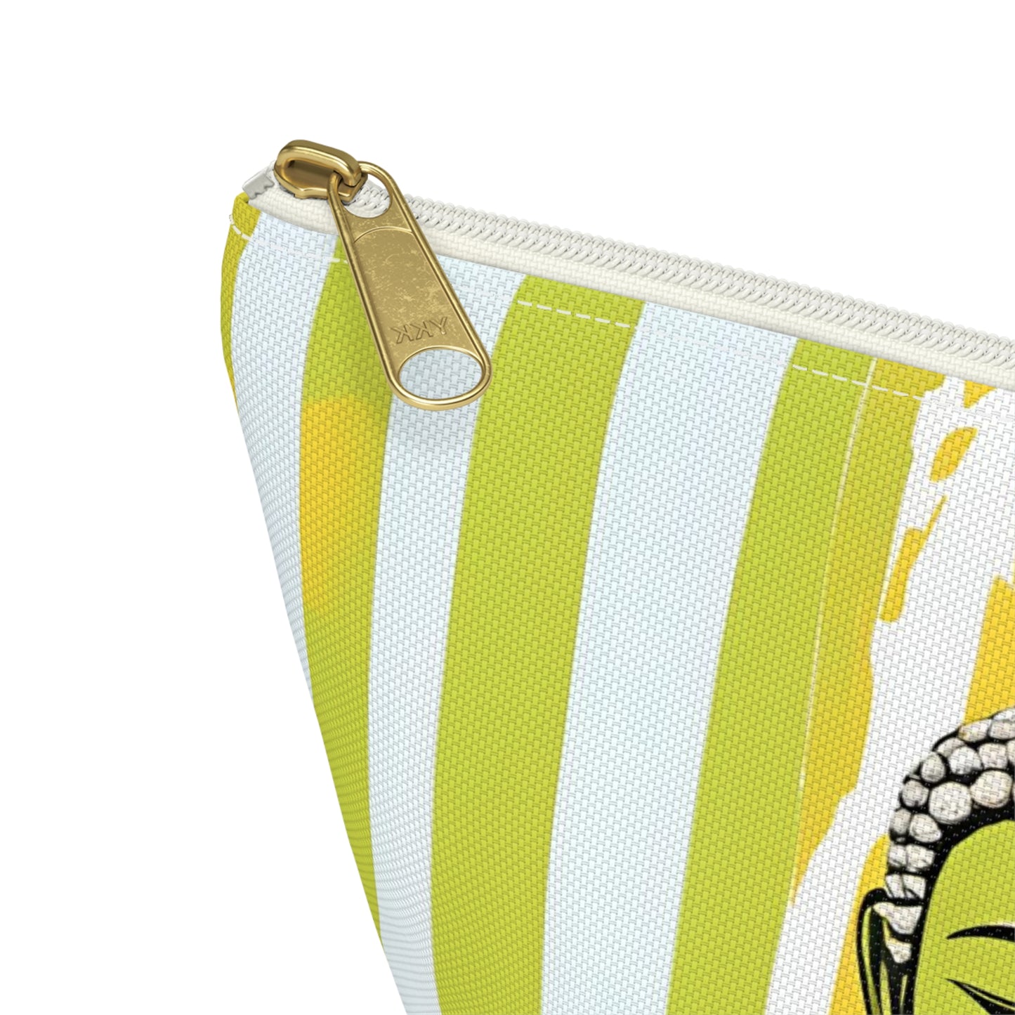 Zen Pop Art Buddha Accessory Pouch w T-bottom