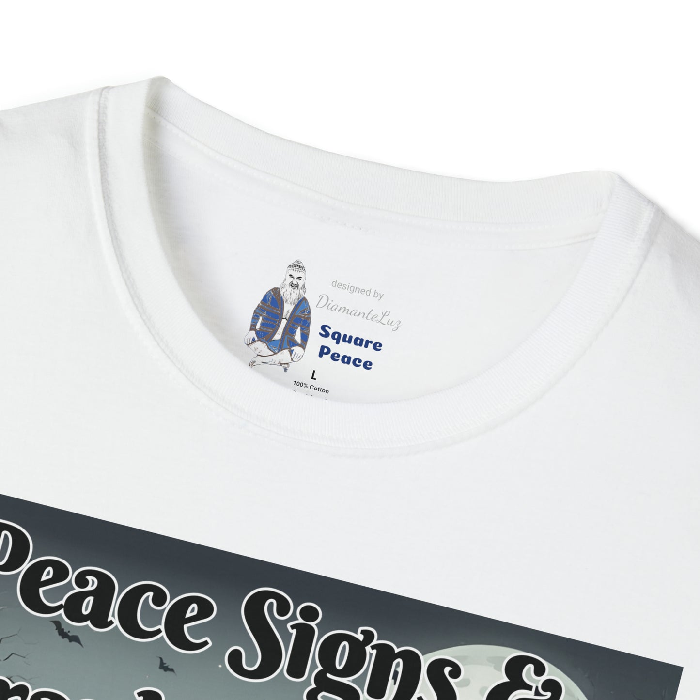 Peace Signs & Frankensteins T-Shirt for Halloween