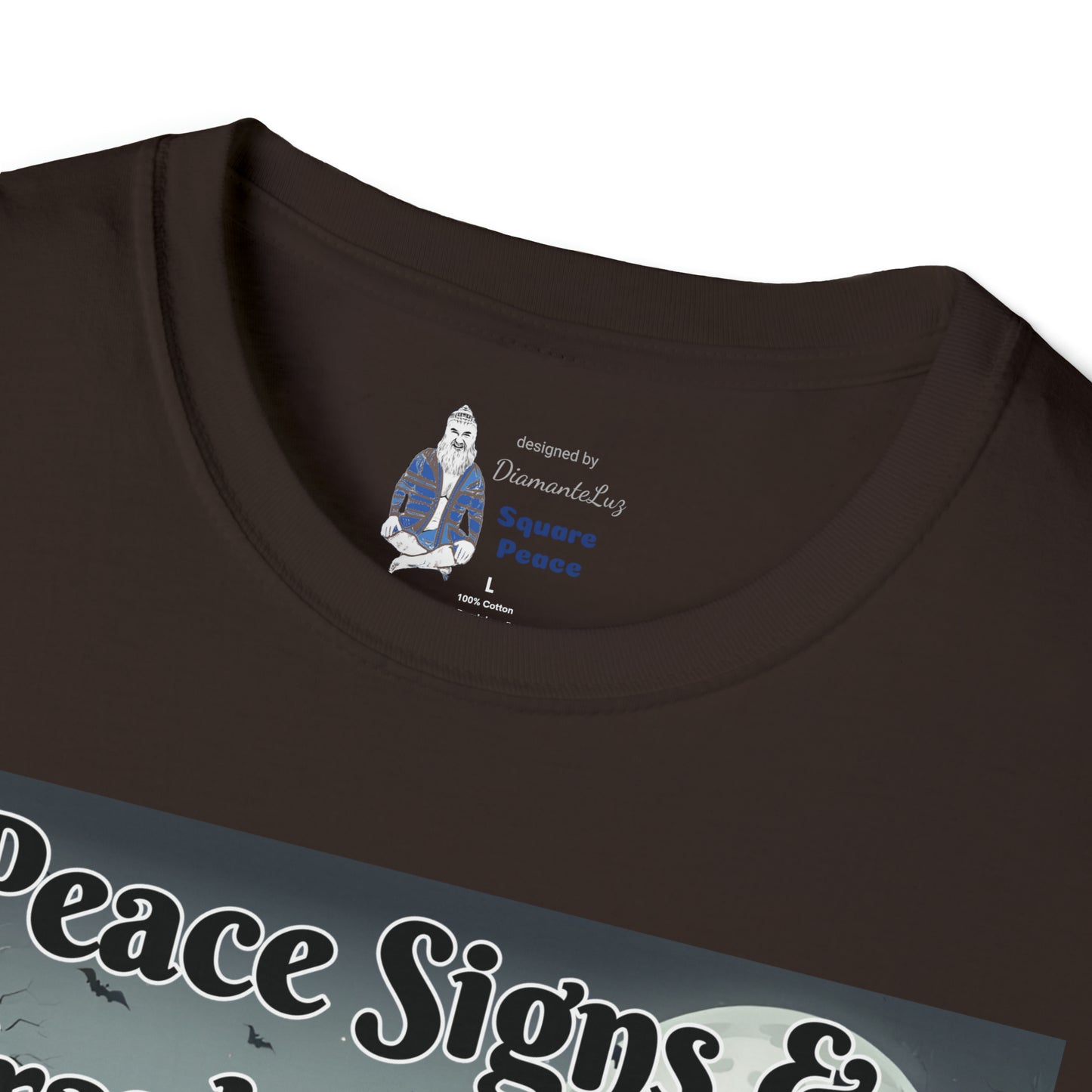 Peace Signs & Frankensteins T-Shirt for Halloween