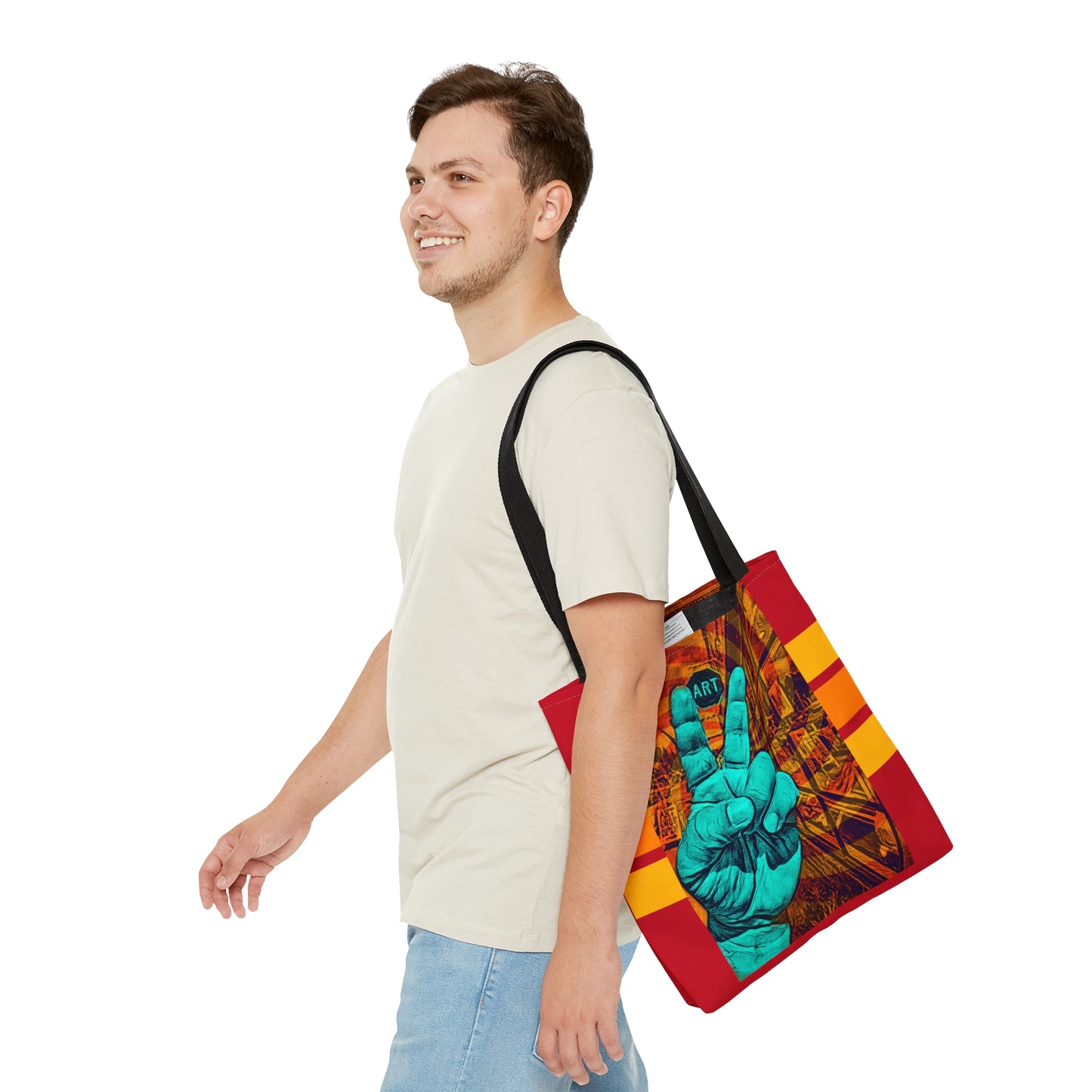 Peace & Art Tote Bag
