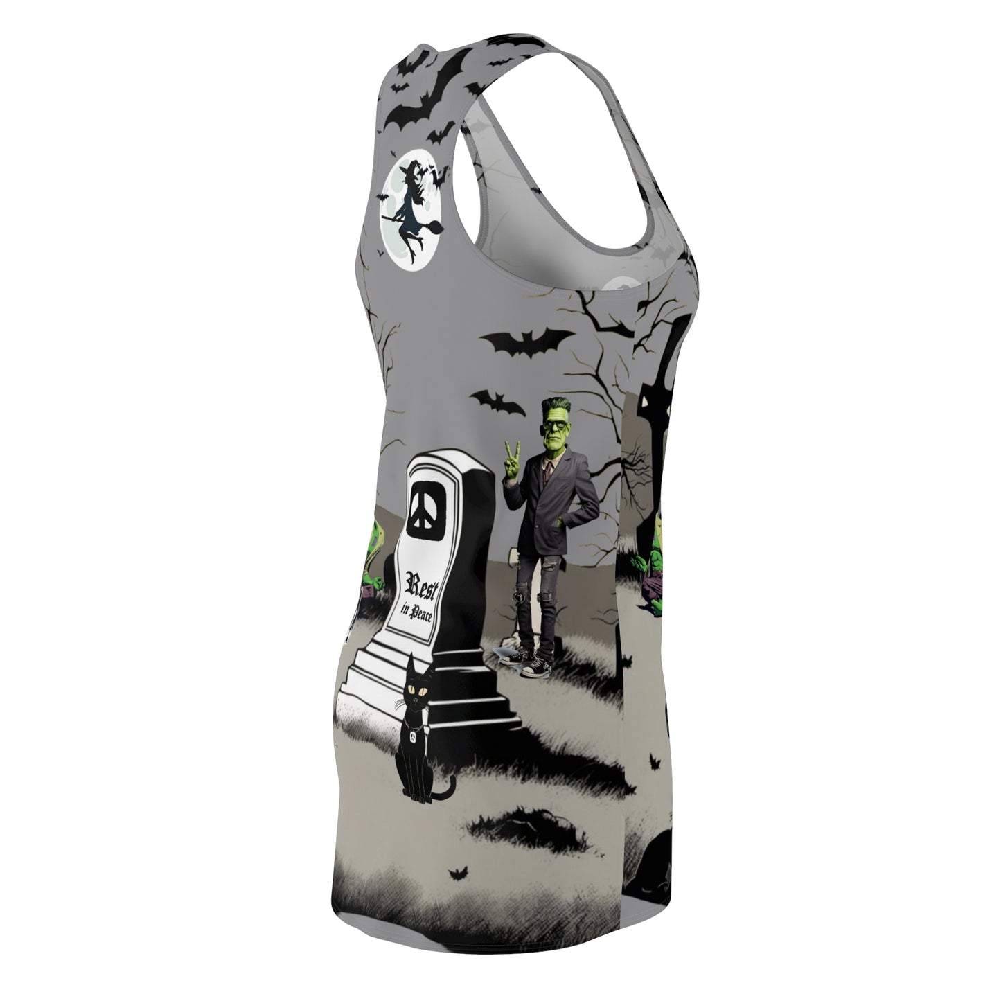 Night of Peace Sleeveless Racerback dress for Halloween