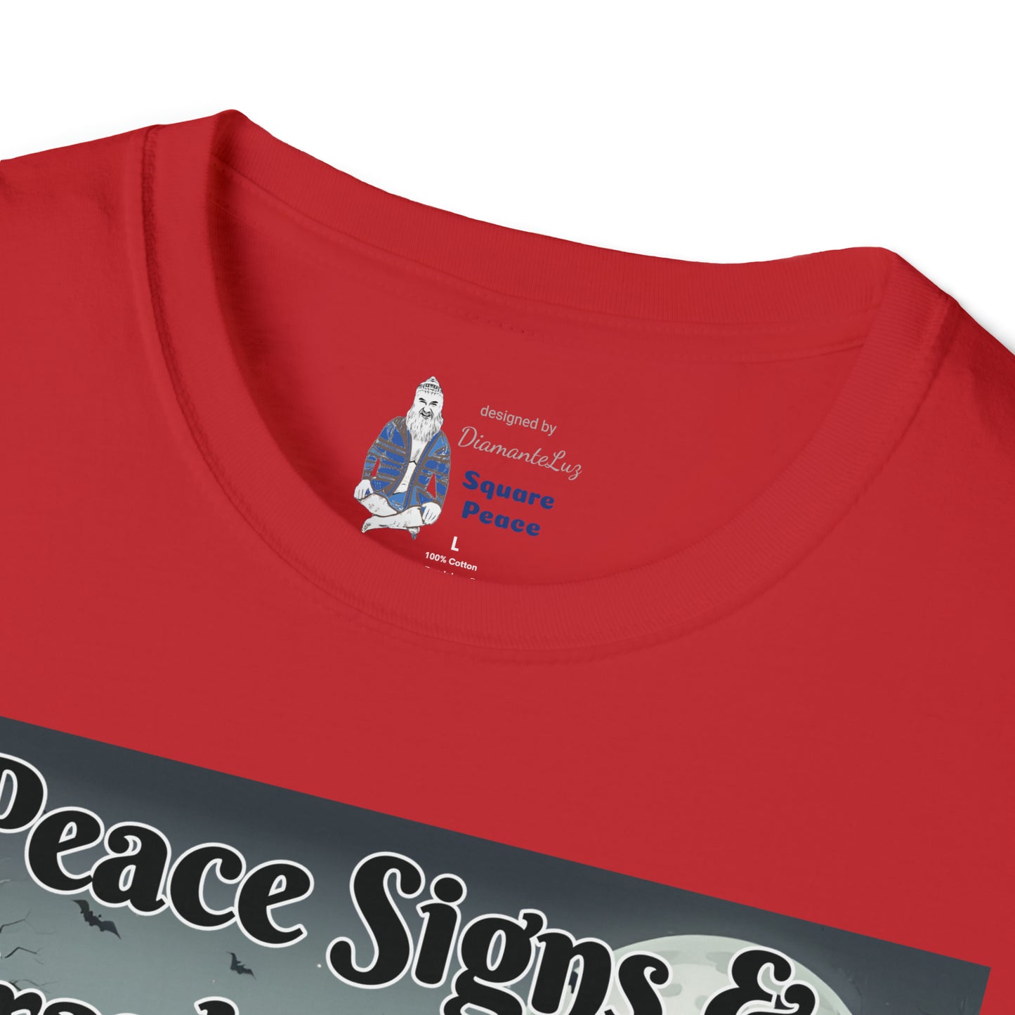Peace Signs & Frankensteins T-Shirt for Halloween