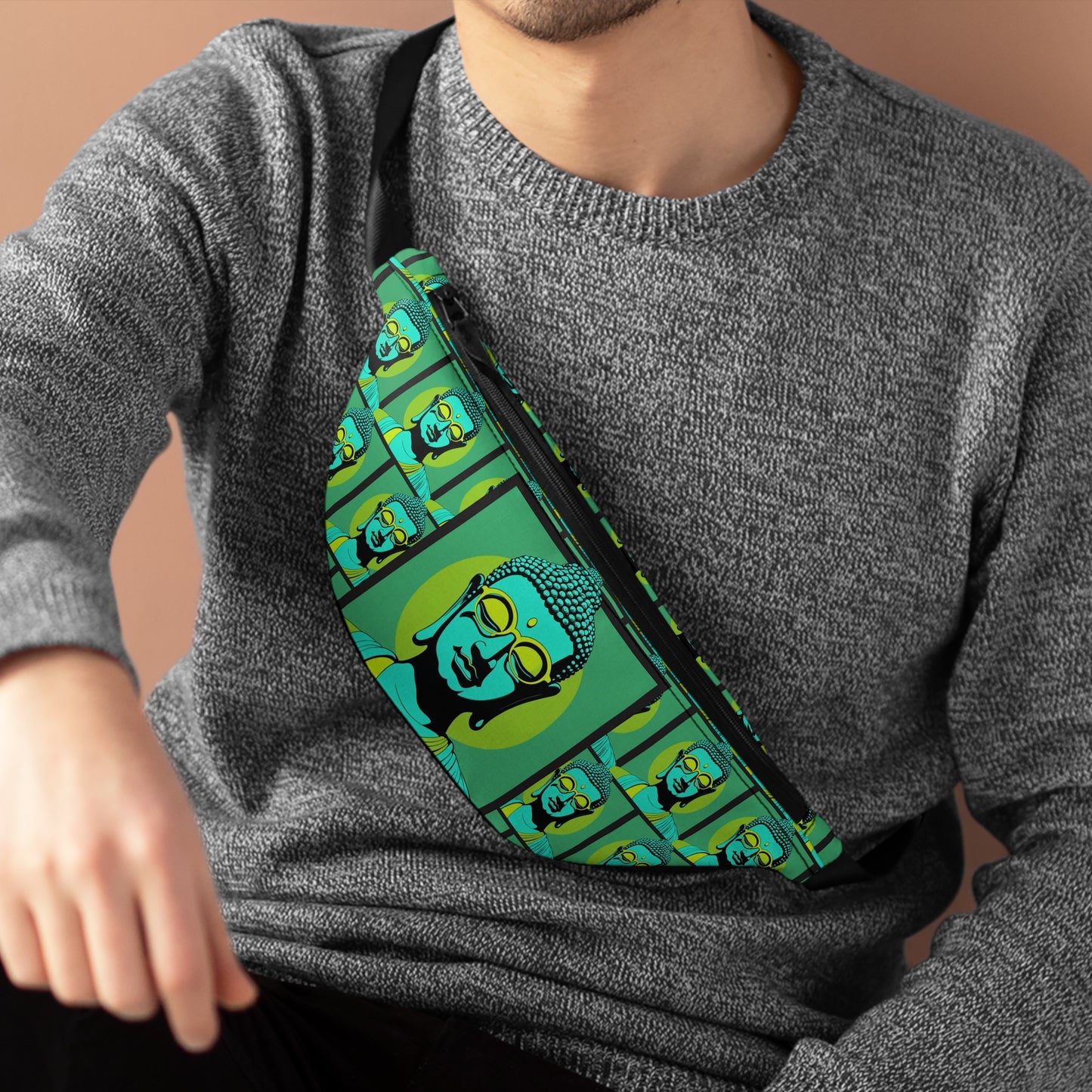 Pop Art Buddha Fanny Pack