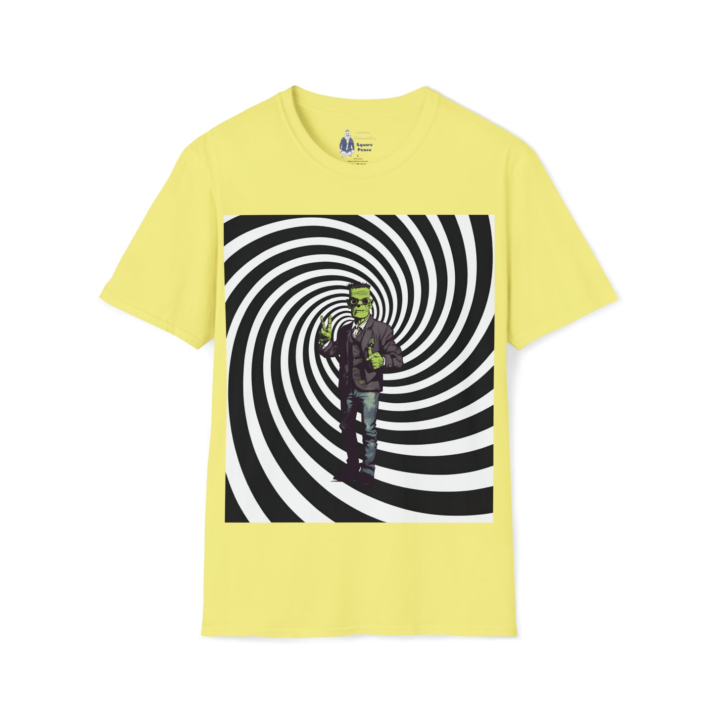 Peace Sign Frankenstein T-Shirt