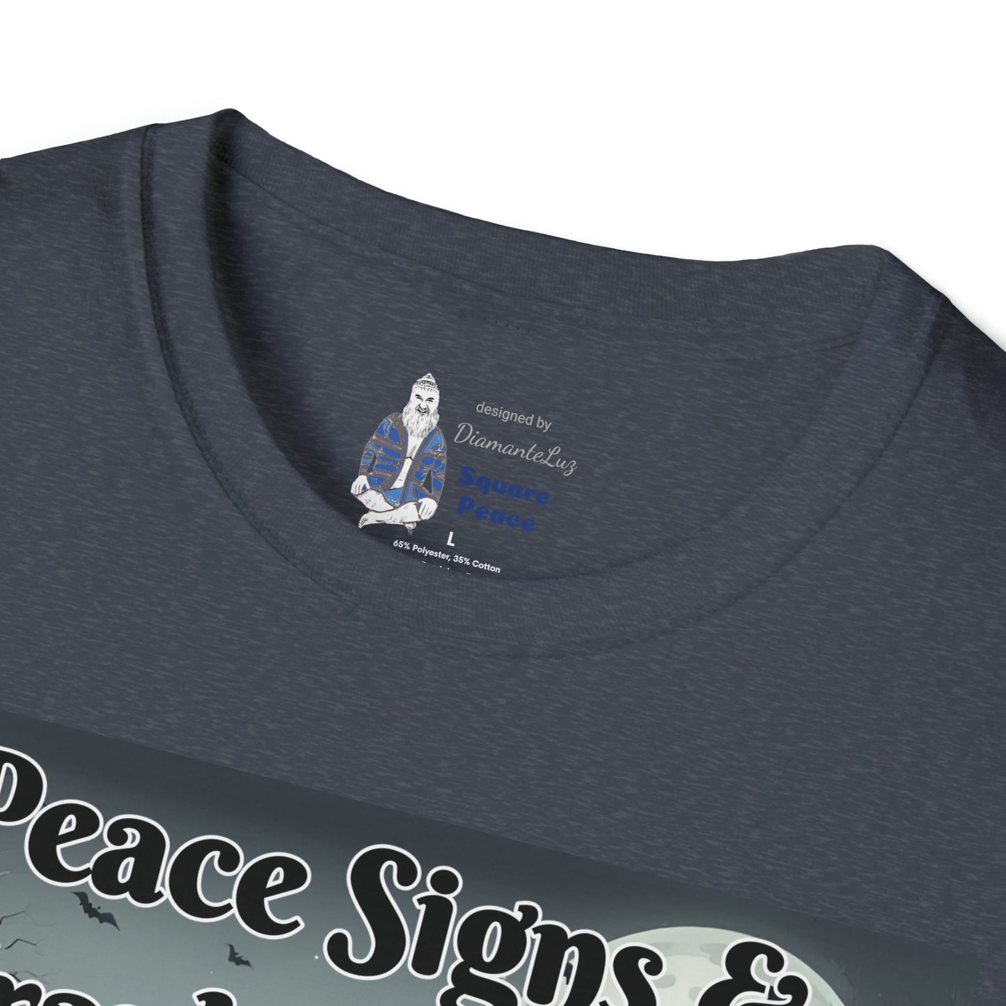 Peace Signs & Frankensteins T-Shirt for Halloween