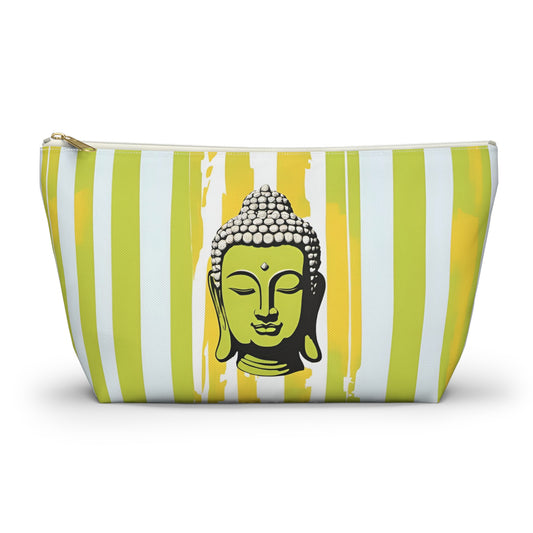 Zen Pop Art Buddha Accessory Pouch w T-bottom