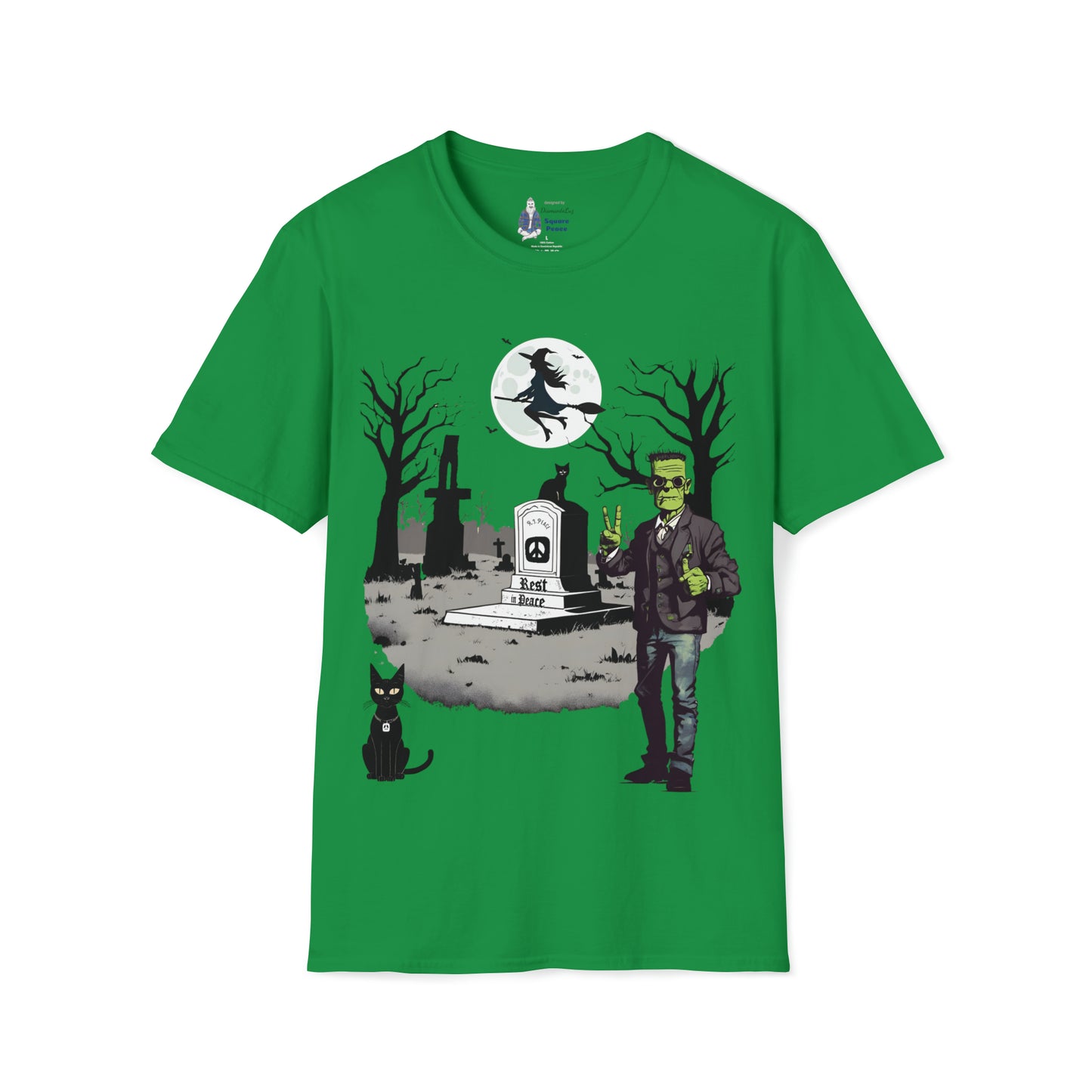 R.I.Peace Graveyard T-Shirt for Halloween