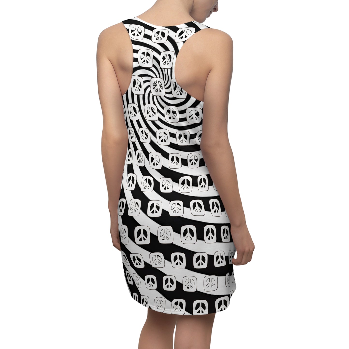 Hypnotic Peace Racerback Sleeveless Dress