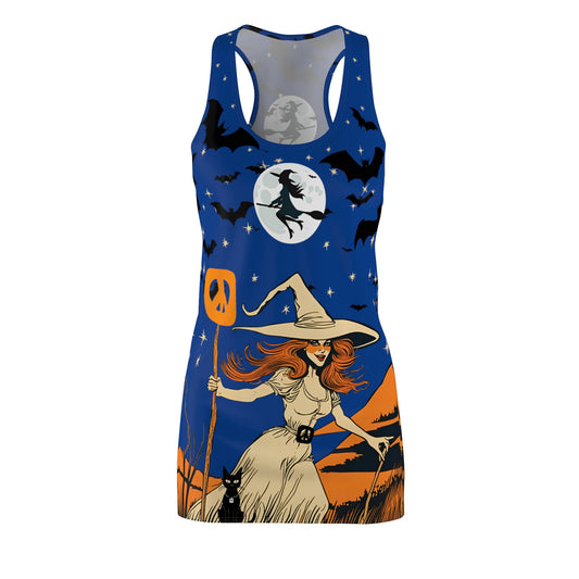 Witching You Peace Racerback Sleeveless for Halloween