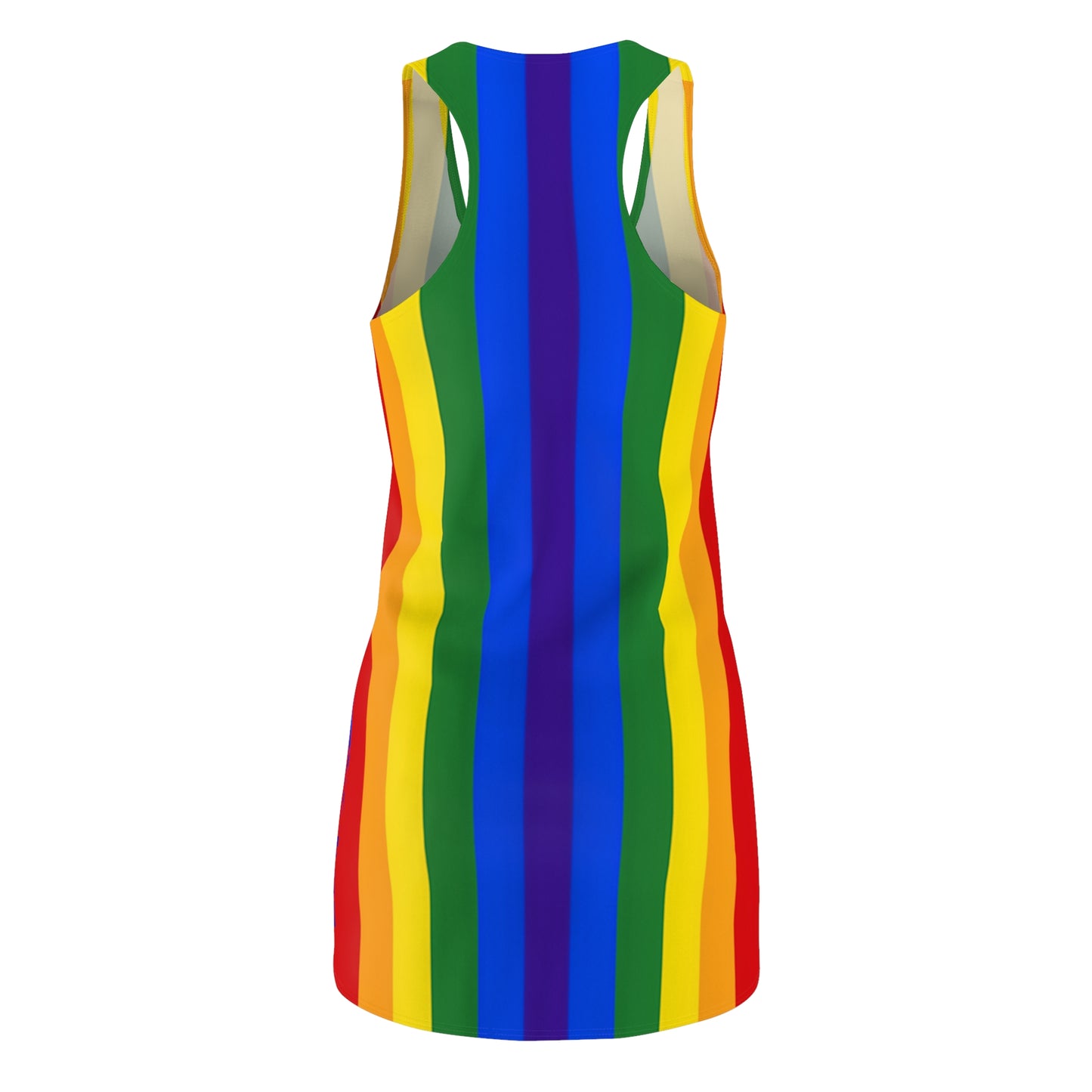 Diverse Peace Pride Racerback Sleeveless Dress