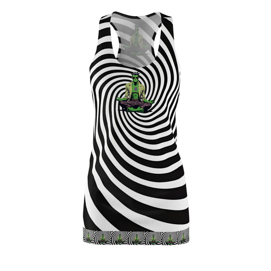 Meditating Frankenstein Racerback Sleeveless for Halloween