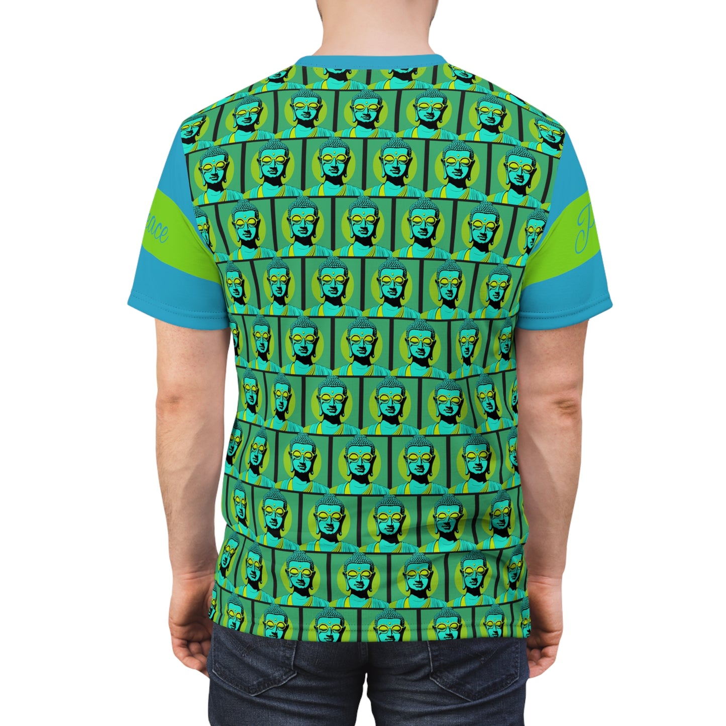 Pop Art Buddha Wearing Shades Pull-over Shirt