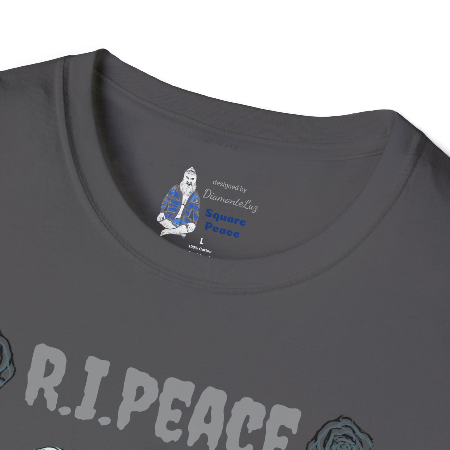 R.I.Peace Day of the Dead T-Shirt for Halloween