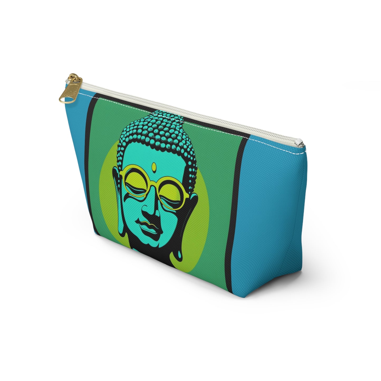 Pop Art Zen Buddha Accessory Pouch