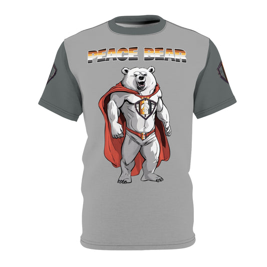 Peace Bear Superhero pull-over shrit