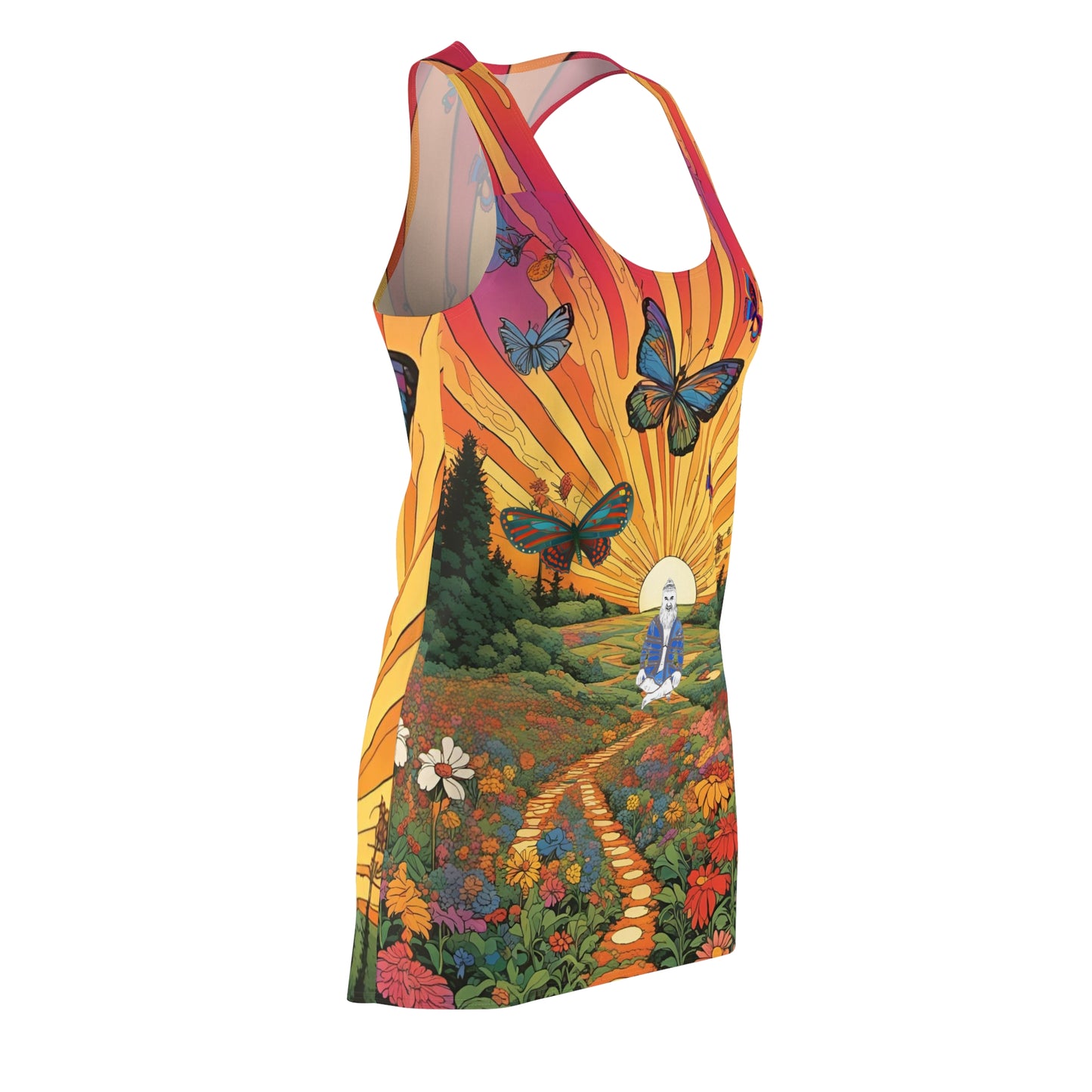 Path to Peace Racerback Sleeveless Dress