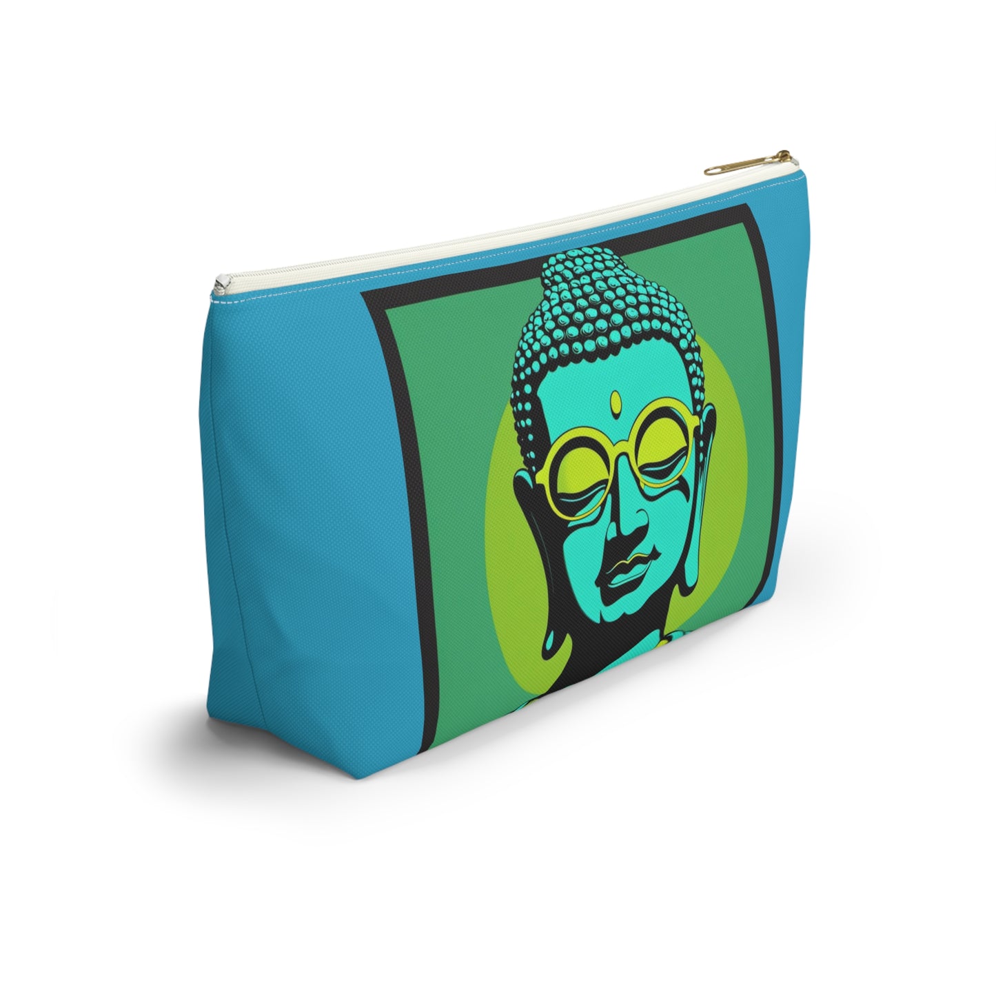 Pop Art Zen Buddha Accessory Pouch