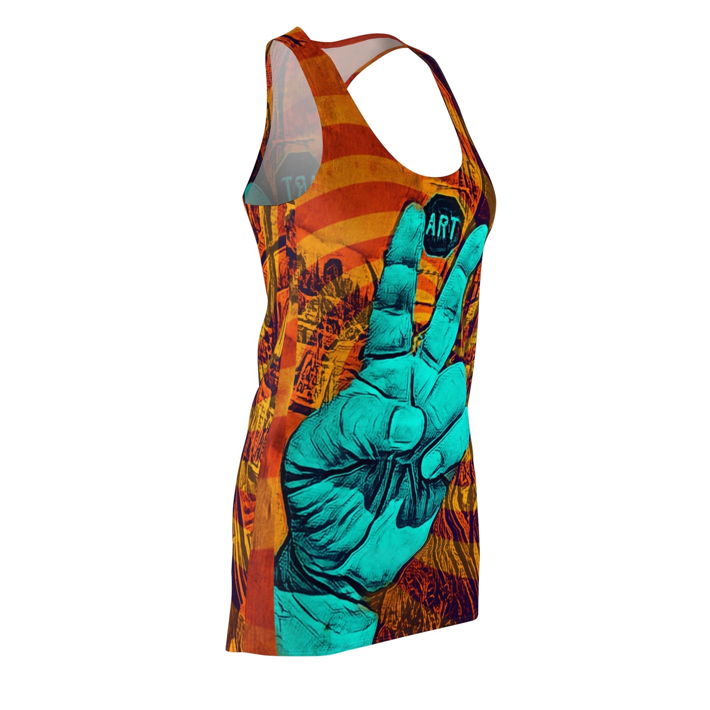 Peace and Art Racerback Dress