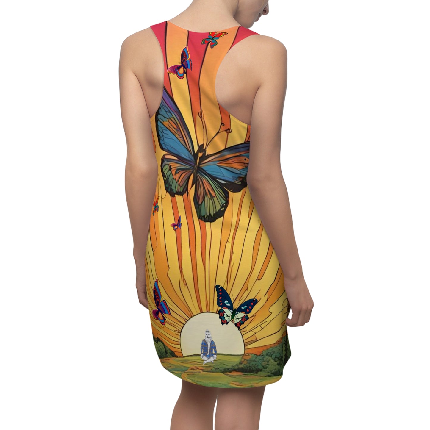 Path to Peace Racerback Sleeveless Dress