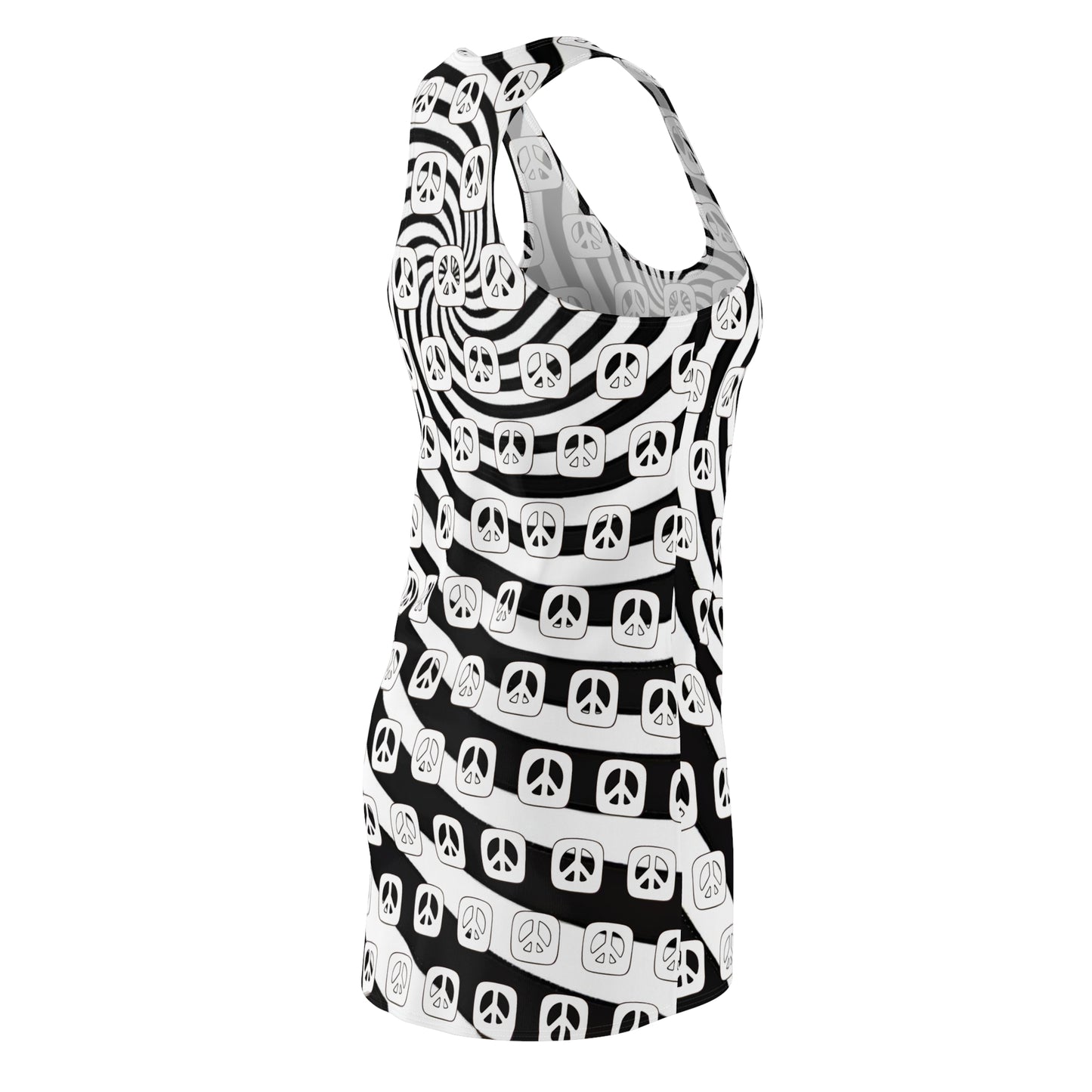 Hypnotic Peace Racerback Sleeveless Dress