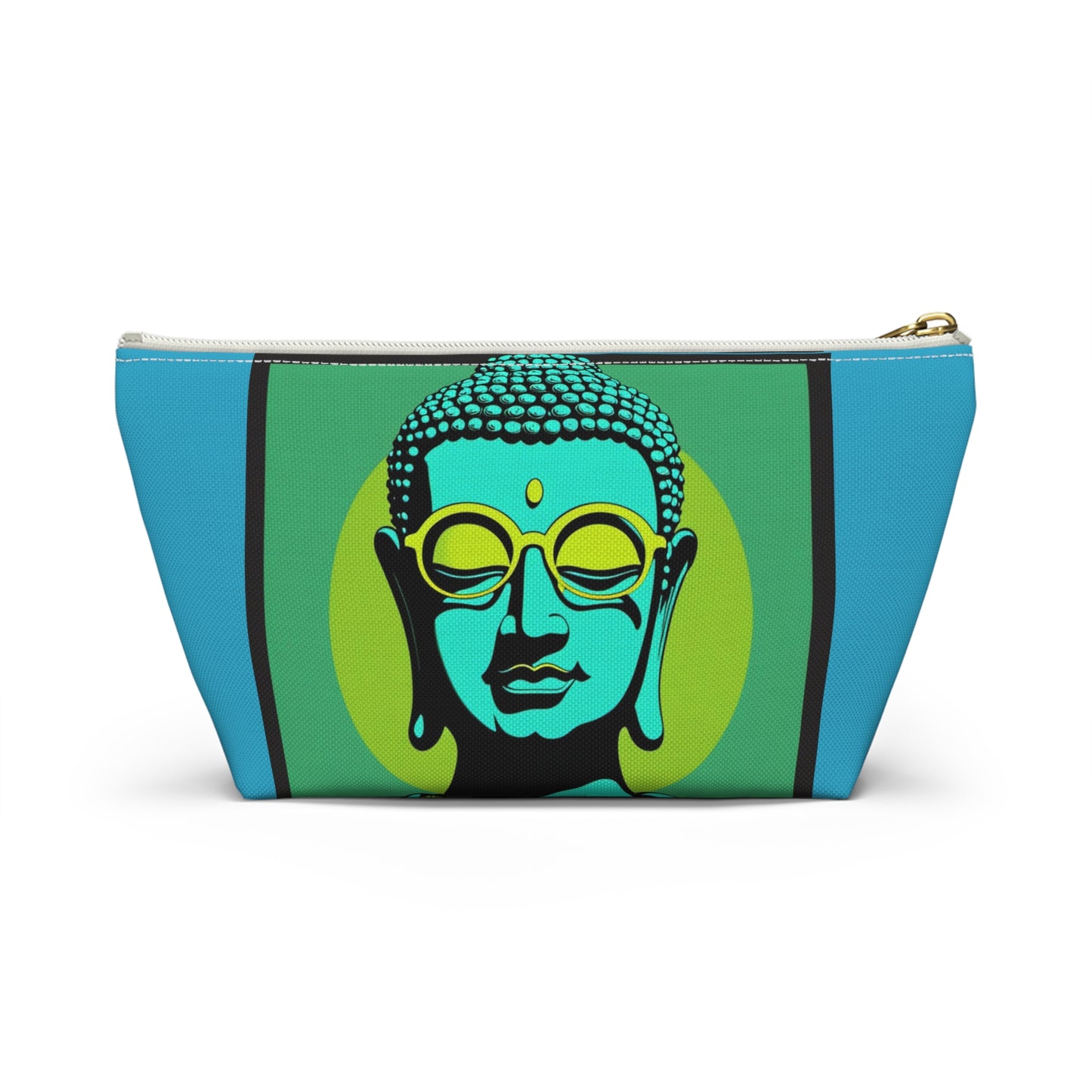 Pop Art Zen Buddha Accessory Pouch