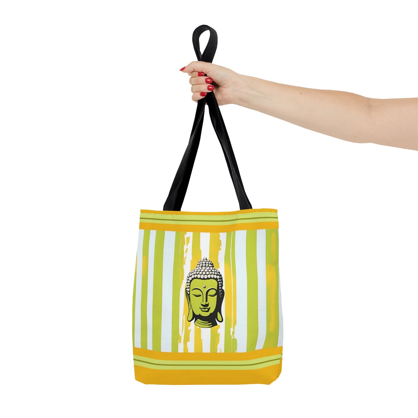 Zen Pop Art Buddha Tote Bag